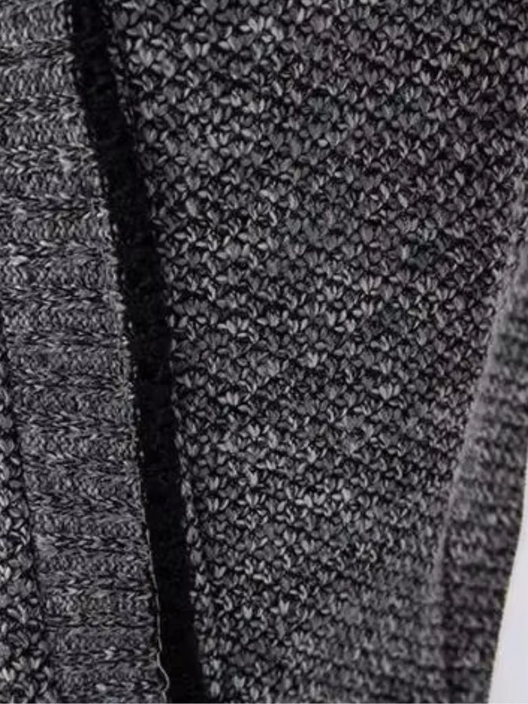 Men’s Knit Sweater – Elegant Full Zip Casual Everyday Knitwear